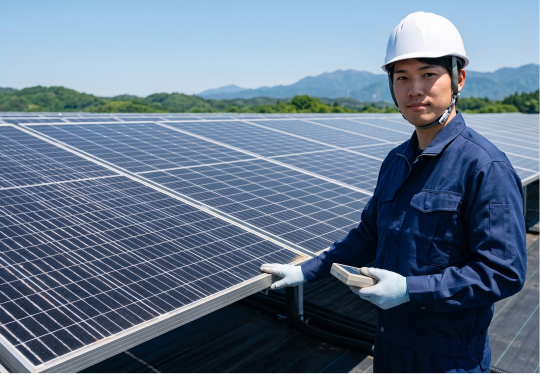 電気工事の現場